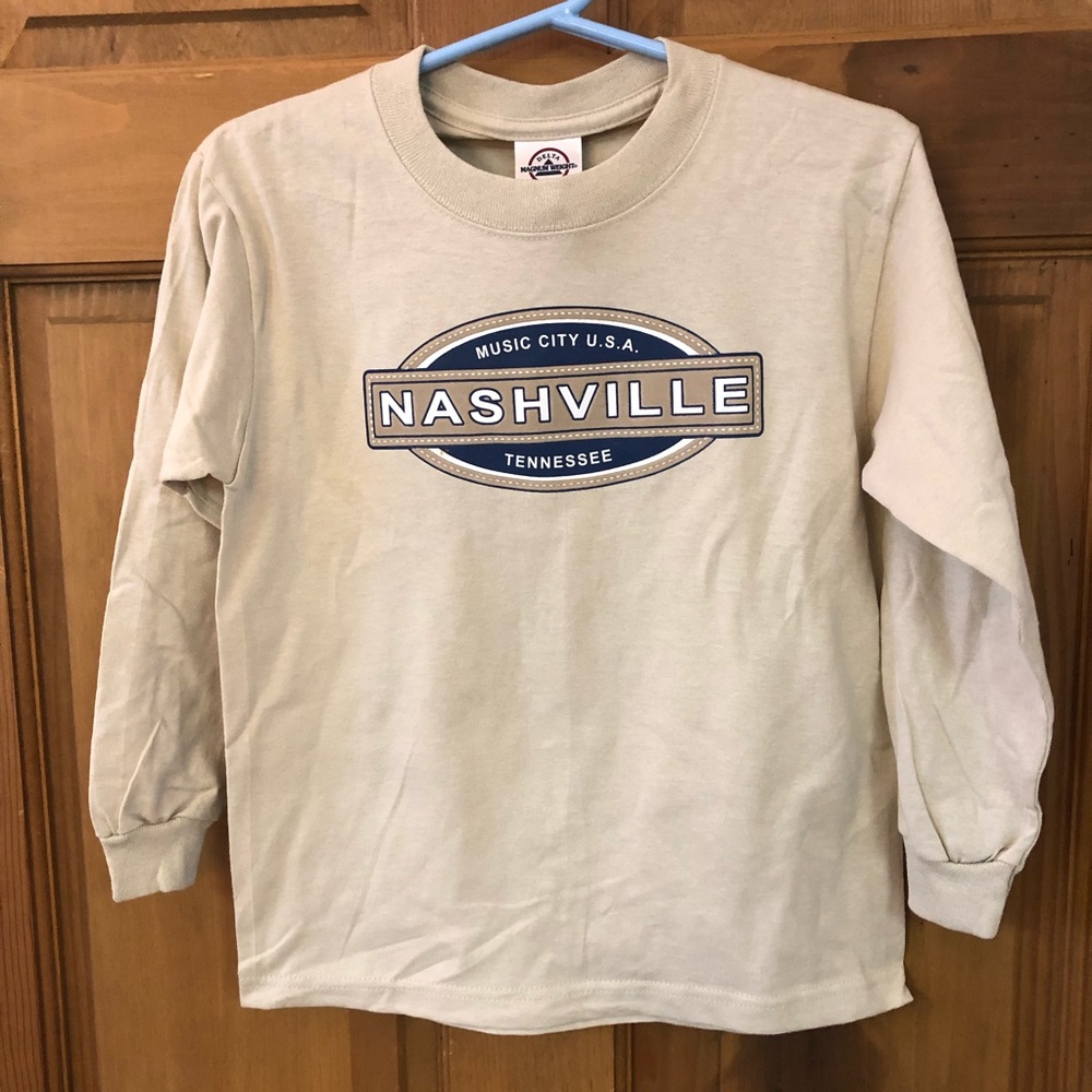 Tennessee Nashville Music City USA Long Sleeve Tee